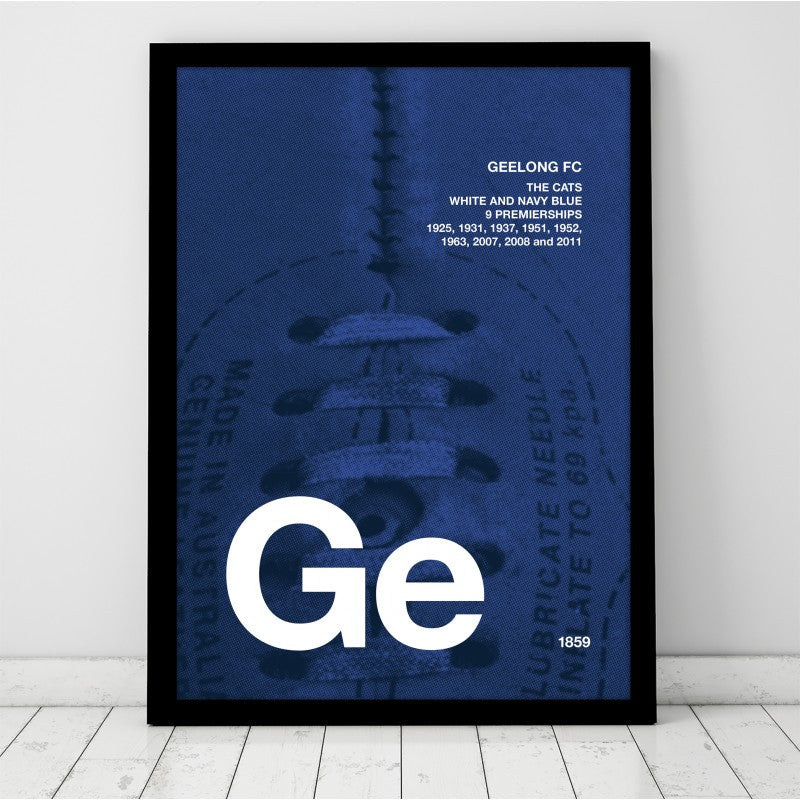 Vintage Footy Prints (with Premierships)