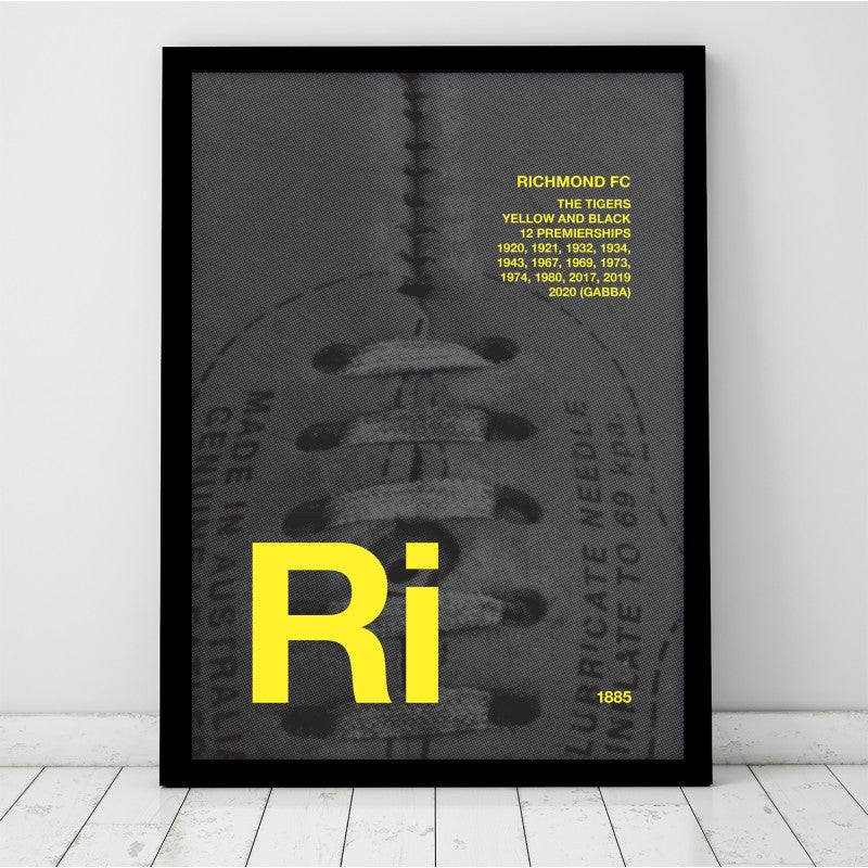 Vintage Footy Prints (with Premierships)