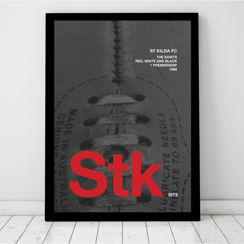 Vintage Footy Prints (with Premierships)