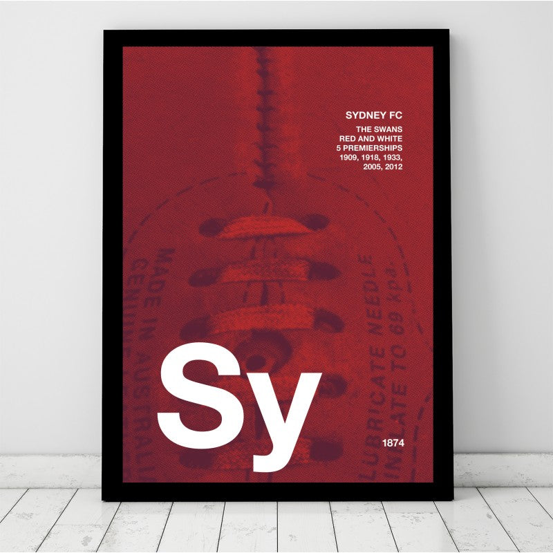 Vintage Footy Prints (with Premierships)