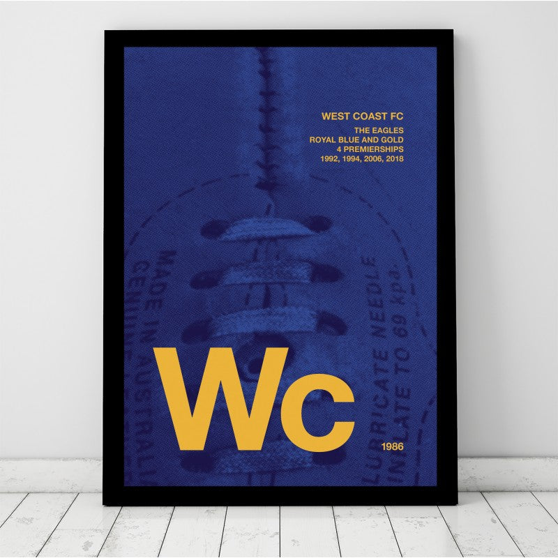 Vintage Footy Prints (with Premierships)