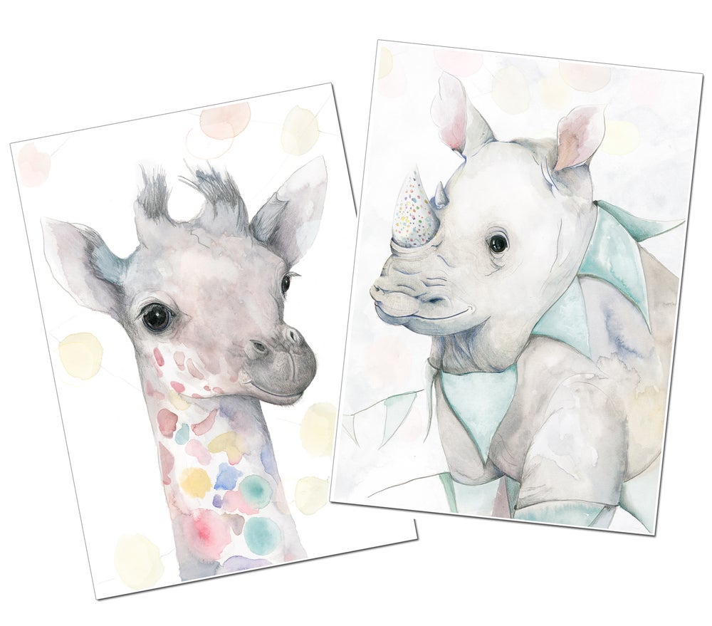 Party Animal Print Series