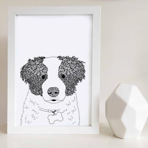 Dog Zen Doodle Prints