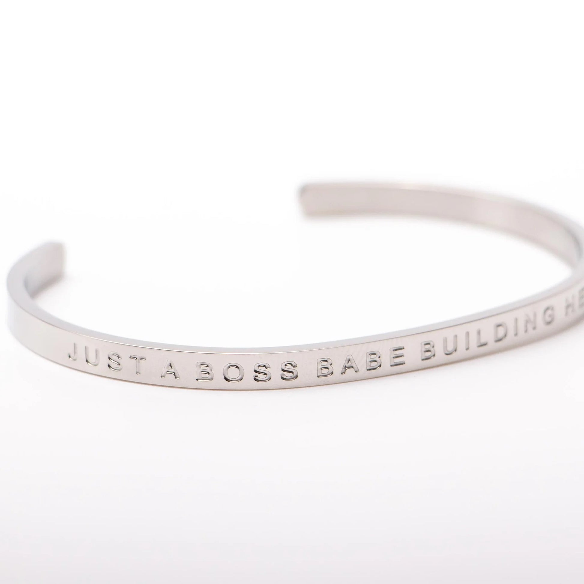 Positive Affirmation Cuff Bangles