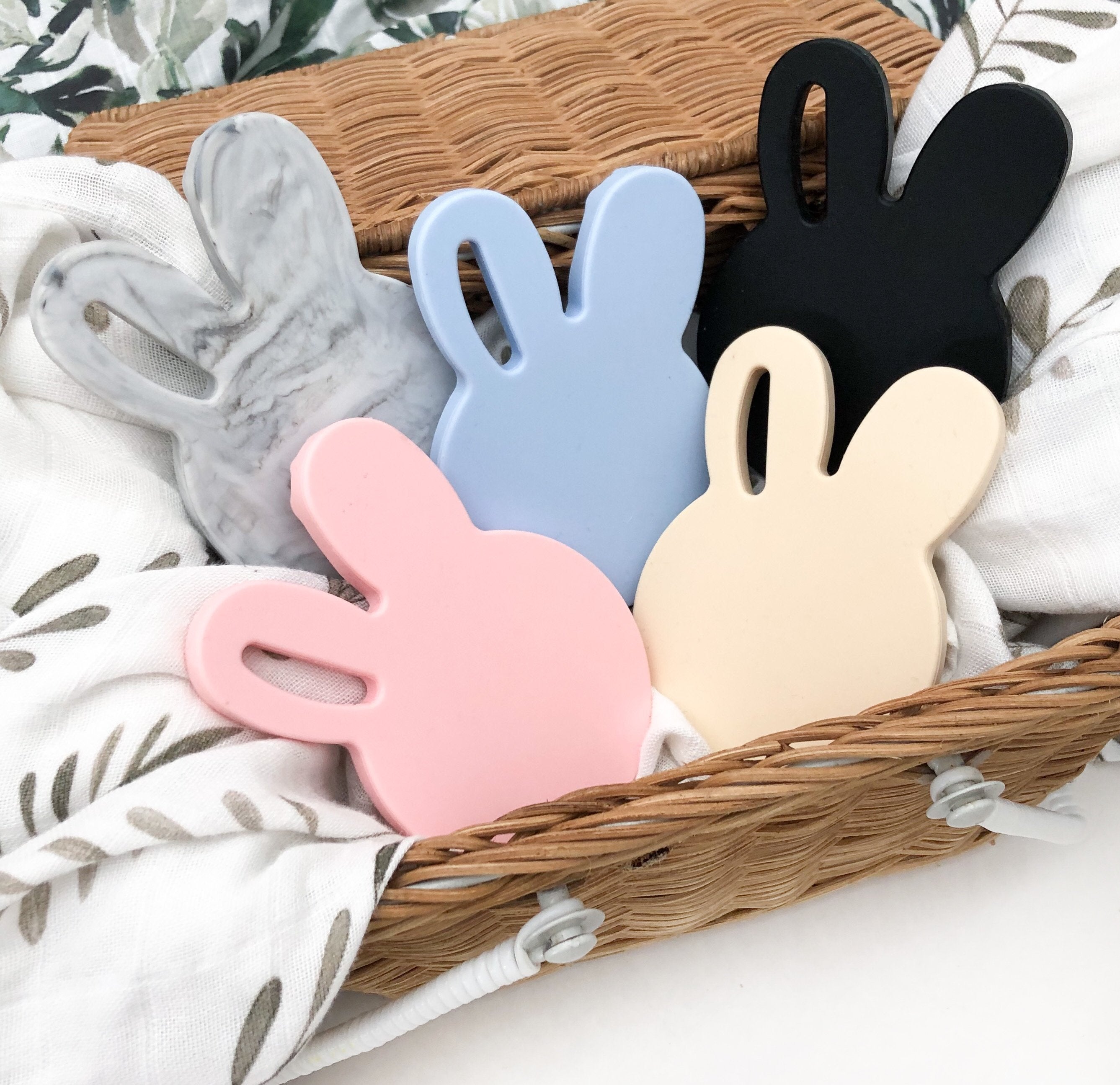 Bunny & Bear Silicone Teething Disk