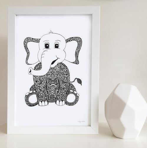 Animal and Other Zen Doodle Prints