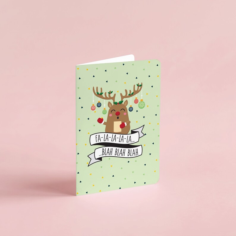 Little Blah Christmas Cards