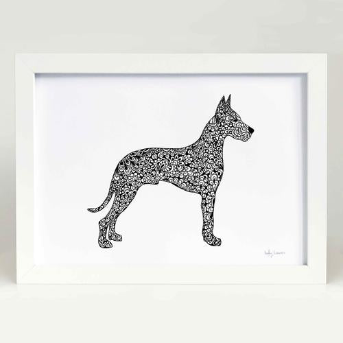 Dog Zen Doodle Prints