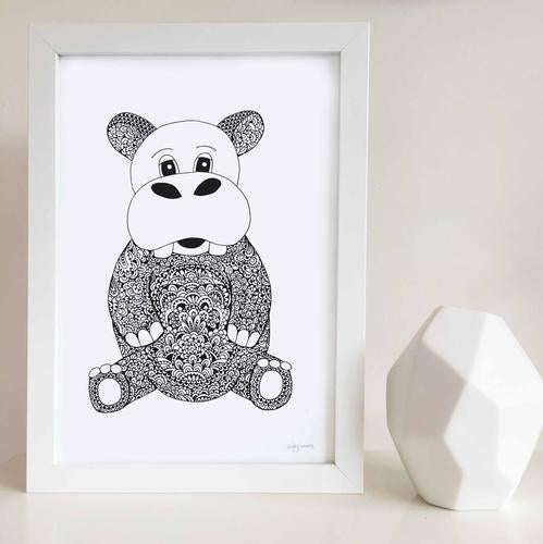 Animal and Other Zen Doodle Prints