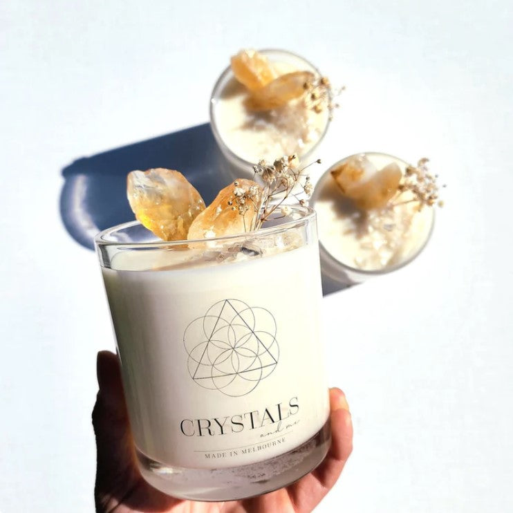 Handmade Magic Crystal Candles