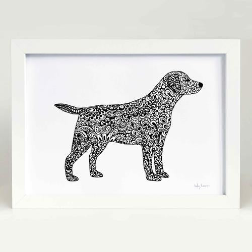 Dog Zen Doodle Prints