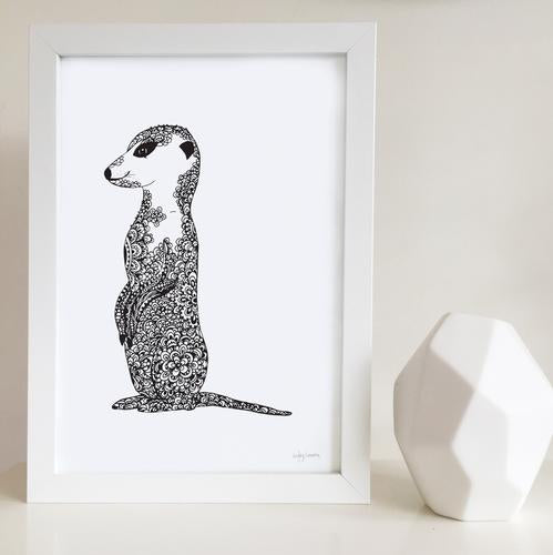 Animal and Other Zen Doodle Prints