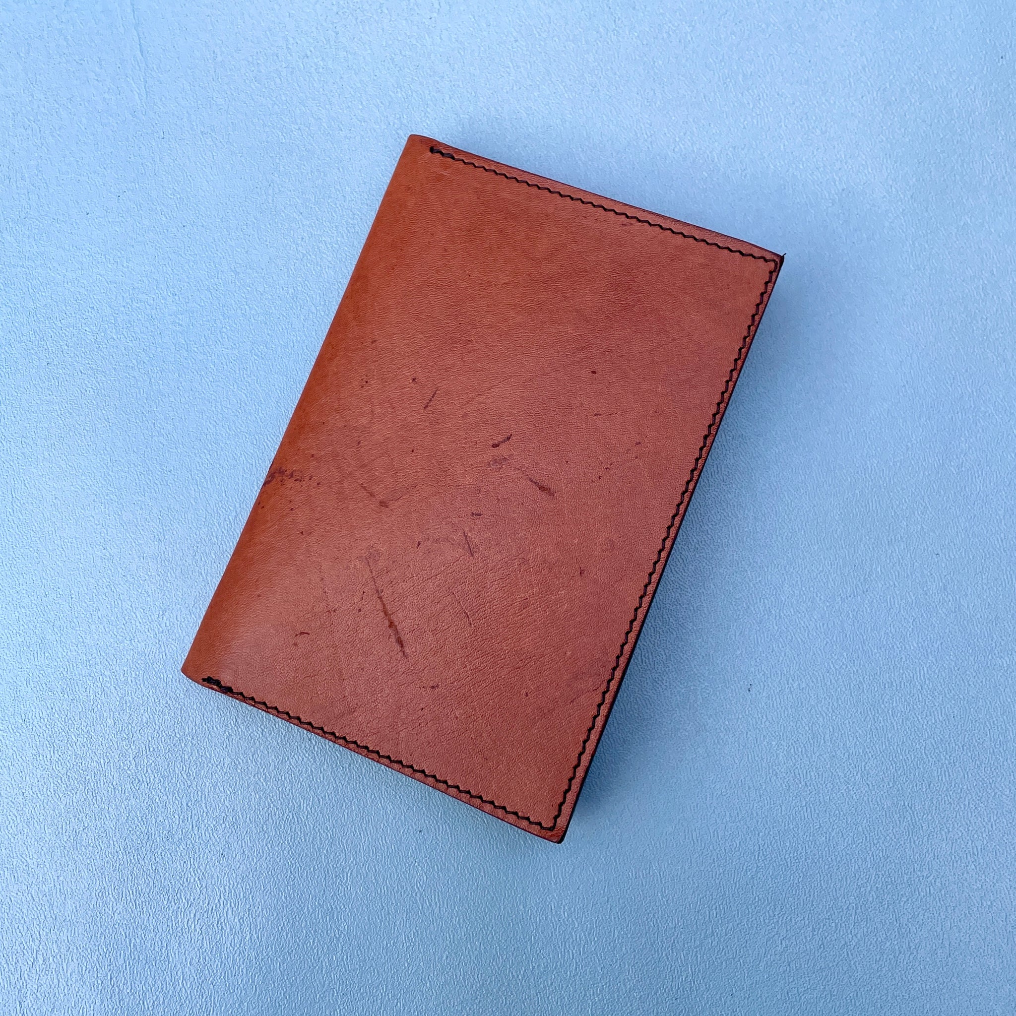 Handmade Leather Passport Wallet