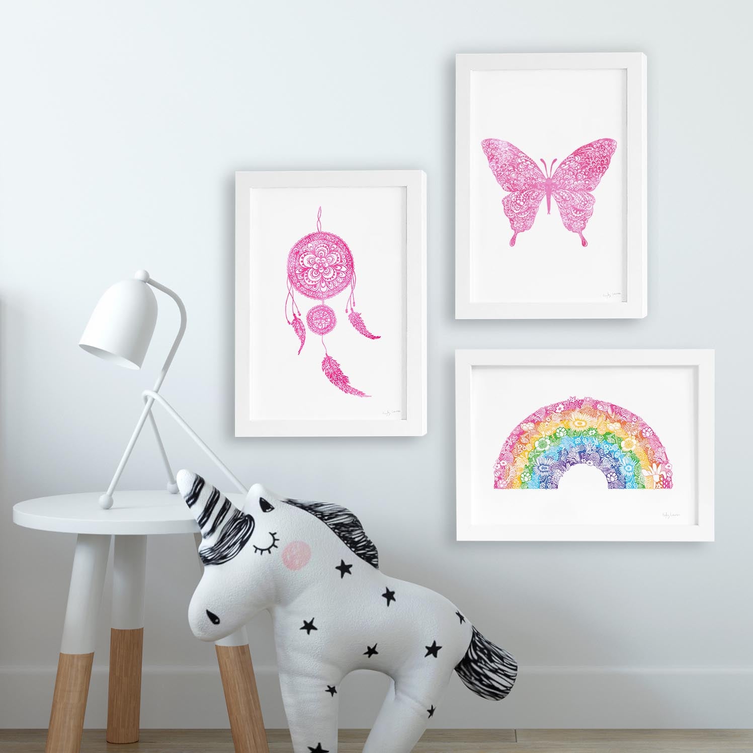 Animal and Other Zen Doodle Prints
