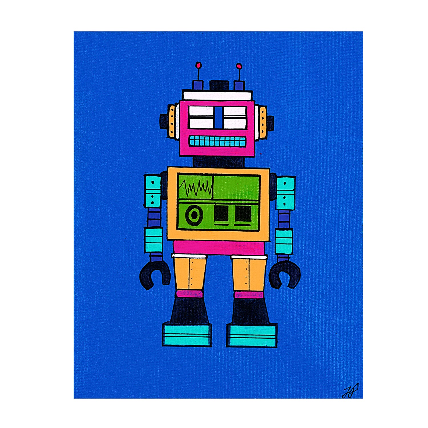 Pop Art Canvas Prints by 3 Pears