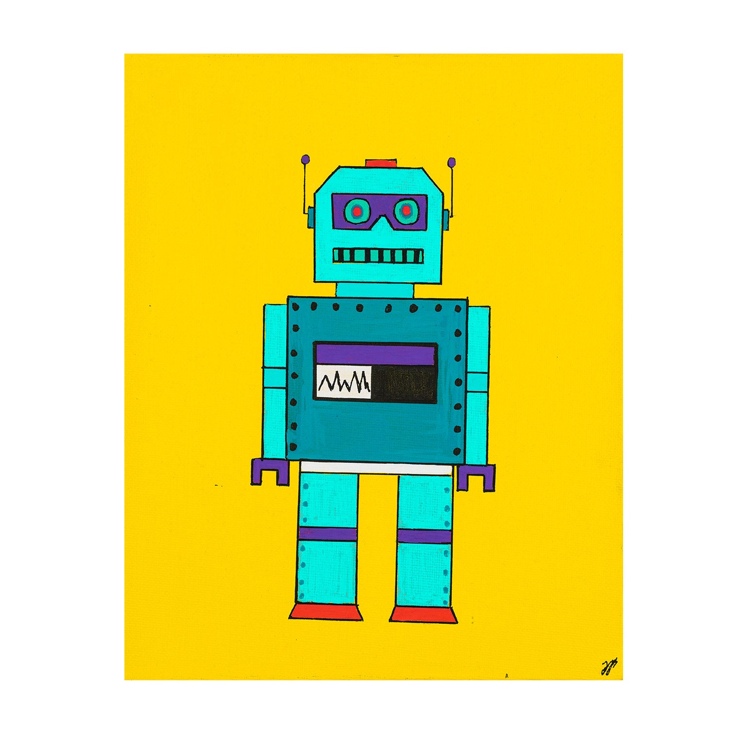 Pop Art Canvas Prints by 3 Pears