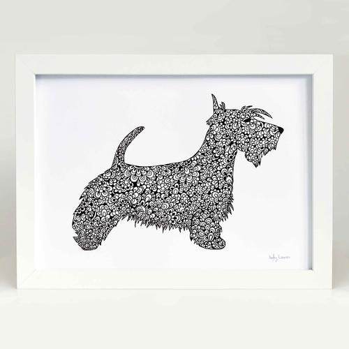 Dog Zen Doodle Prints