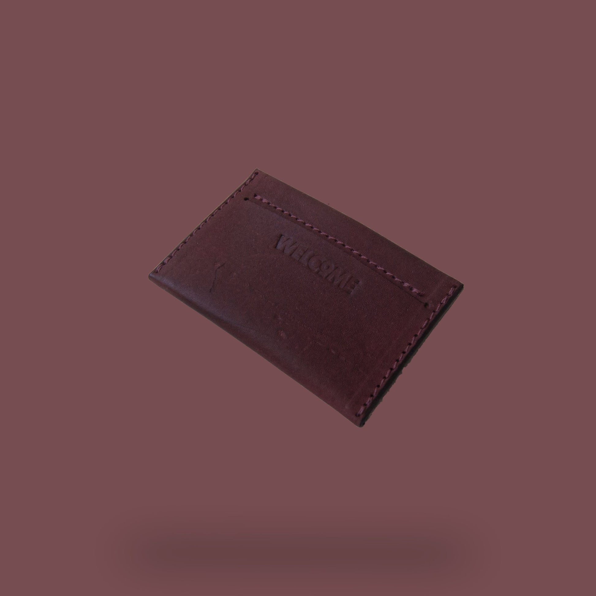 Handmade Leather Card Wallet