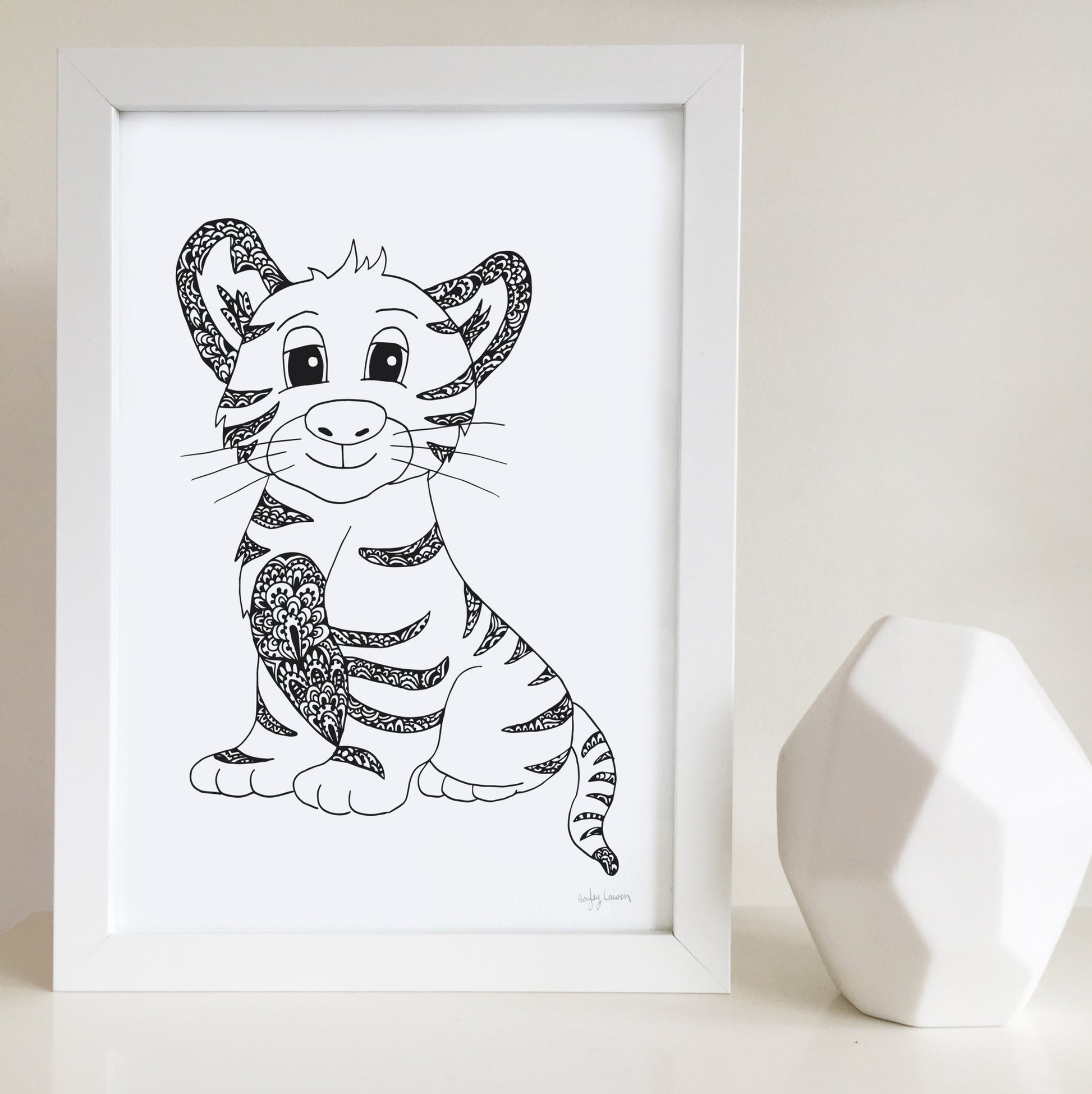 Animal and Other Zen Doodle Prints