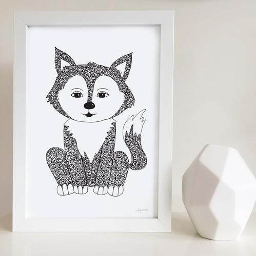 Animal and Other Zen Doodle Prints