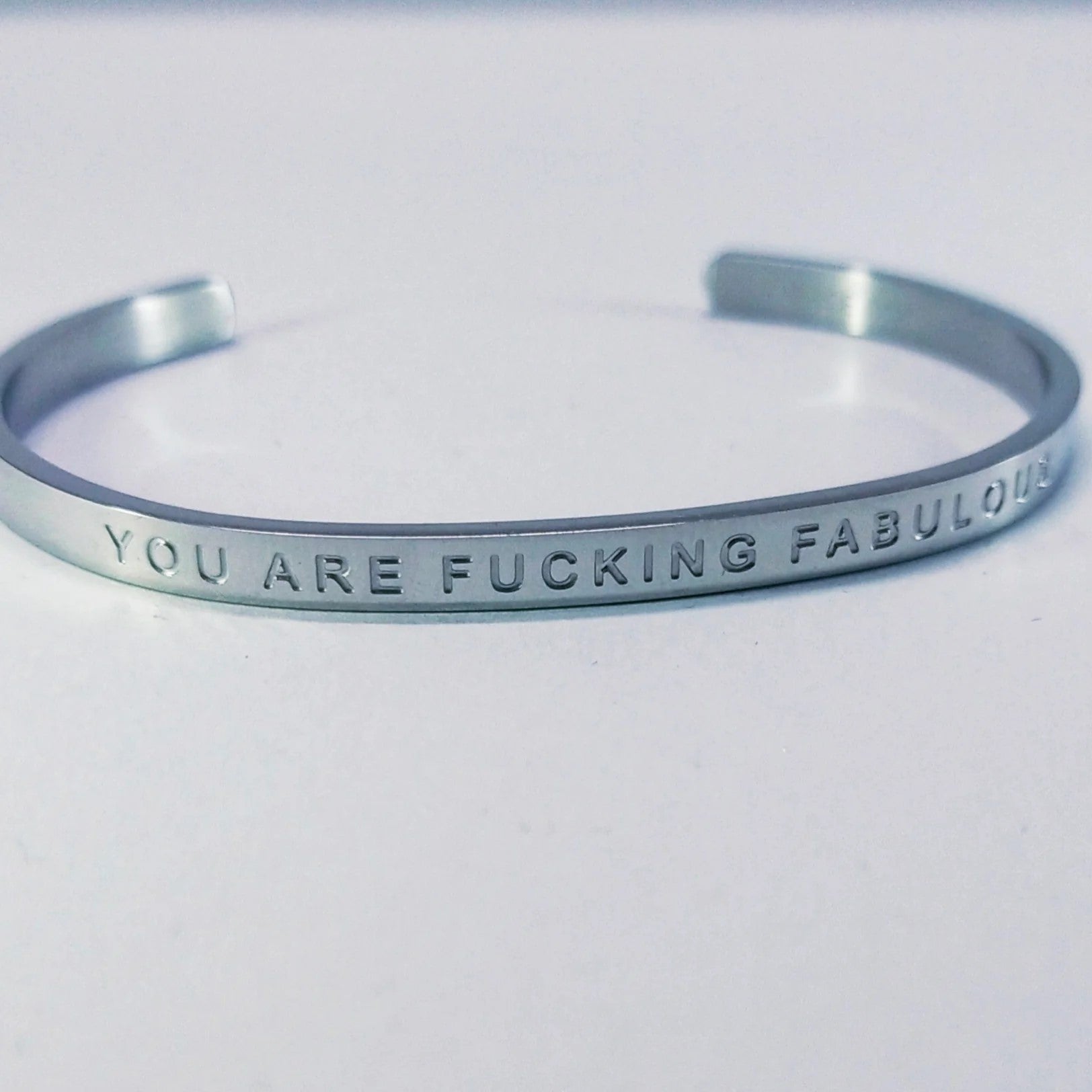 Positive Affirmation Cuff Bangles